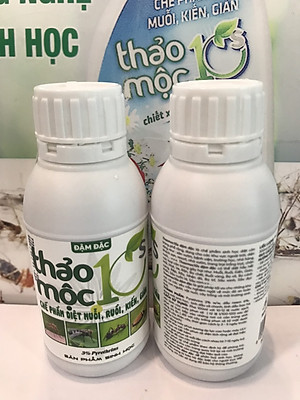 Chế phẩm diệt muỗi gián kiến ruồi Thảo mộc 10s đậm đặc chai 100ml 