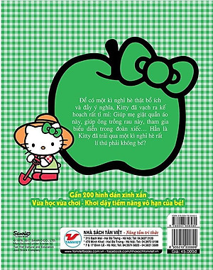 Sách Hello Kitty - Kế Hoạch Nghỉ Hè (Dán Hình)