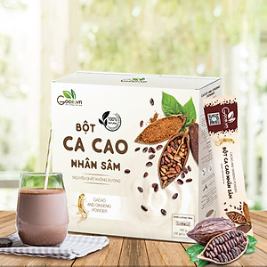 Bột ca cao nhân sâm Goce - 180g (18 gói x 10g)