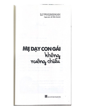 Sách Mẹ Dạy Con Gái Không Nuông Chiều