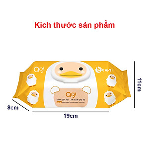 Khăn ướt Agi không mùi V438 (3 gói màu ngẫu nhiên)