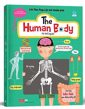 Sách Tương Tác - Lift-The-Flap-Lật Mở Khám Phá - Cơ Thể Người (Dành Cho Trẻ Em Từ 5-12 Tuổi)