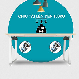Bàn nâng hạ chiều cao công thái học iCockpit SEL 1460. Phiên bản nâng cấp mới nhất tặng kèm thảm lót chuột, móc treo tai nghe và giá để ly nước