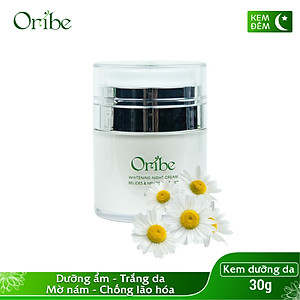 Bộ Sản Phẩm Dưỡng Trắng Da Ban Ngày Và Ban Đêm Oribe Giúp Da Trắng Mịn Màng Dưỡng Ẩm Chuyên Sâu Cho Da Chắc Khỏe Căng Mướt 30g/hủ