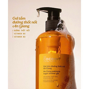 Gel tắm sữa tắm đường thốt nốt An Giang Cocoon 500ml