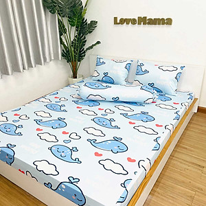 Ga chống thấm cho trẻ sơ sinh và trẻ nhỏ chống thấm nước bảo vệ nệm LoveMama loại 1 chính hãng