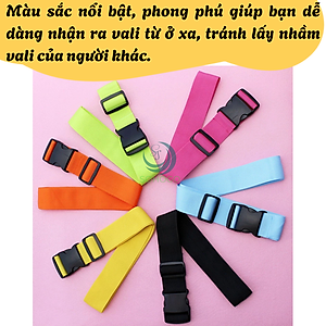 Dây Đai Vali Chữ Thập 4m Khóa Gài- Dây Buộc Vali An Toàn Chữ Thập Dây Chằng Vali Du Lịch- Dây Đai Khóa Vali 4 Chiều Dây Bảo Vệ Hành Lý Cao Cấp Dây Đai Hành Lý Đa Năng Dây Quấn Vali Chống Bung Dây Khoá Vali Chữ Thập 2 Trong 1