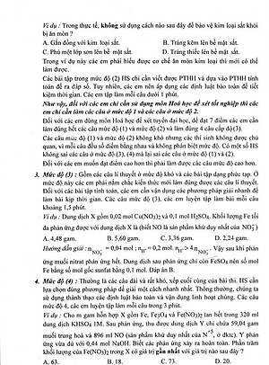 Bộ Đề Trắc Nghiệm Luyện Thi THPT Quốc Gia 2020 - Khoa Học Tự Nhiên - Tập 1 - Tái Bản