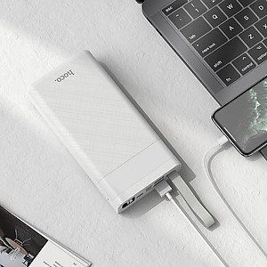 Pin Sạc dự phòng Hoco 30.000mAh Có Đèn - Hàng Chính Hãng 