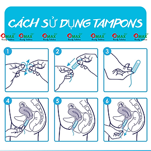 Băng Vệ Sinh Tampon Ob - Siêu Thấm Hút - Nhỏ Gọn - Dạng Nút - Nhập Khẩu Đức - Đủ Size Giọt Tampons Ob
