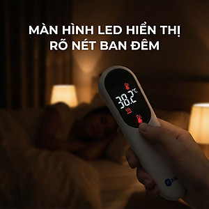 Máy Đo Nhiệt Kế Kachi JXB-315 Cảm Biến Hồng Ngoại có chứng nhận FDA Mỹ