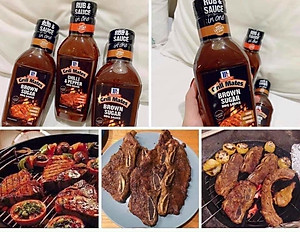 Sốt Ướp BBQ MCCormick vị khói 500g