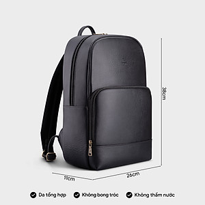 Balo Lata ( Thời trang nam công sở cỡ lớn - Balo da BAL63 )