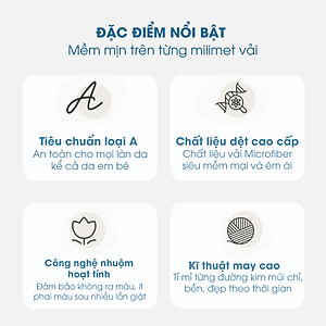 Mền tuyết NIN - Dark Bule (2 size) 1m3x2m, 1m6x2m 100% Microfiber, chăn hè cao cấp, chăn lông tuyết nhung kiểu dáng Hàn Quốc