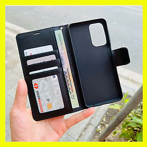 Bao da dành cho SamSung Galaxy A33 5G chính hãng Hanman dạng ví có quai cài - Hàng chính hãng