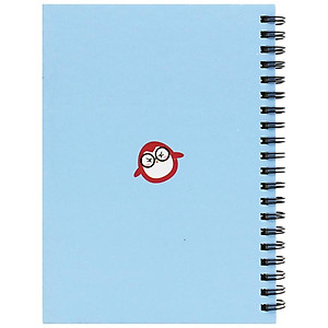 Sổ Lò Xo Bìa Cứng Penguin Cute B6 - Kẻ Ngang - 160 Trang 80gsm - The Sun 02