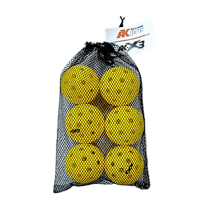 Túi 6 bóng Pickleball AK-X3