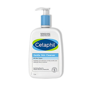Sữa rửa mặt dịu lành cho da nhạy cảm Cetaphil Gentle Skin Cleanser 1000ml 