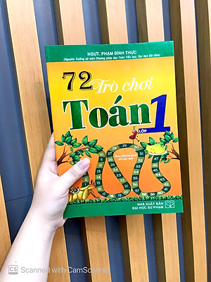 Sách 72 Trò Chơi Toán Lớp 1 (Tái Bản)
