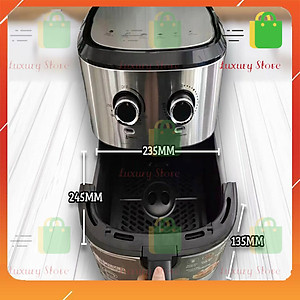 [Hàng chính hãng] - Nồi chiên không dầu 9L chống dính cao cấp kiểu mới thiết kế sang trọng
