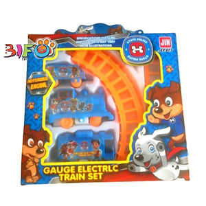 Đồ chơi xếp hình đường ray tàu hỏa chạy bằng pin cho bé