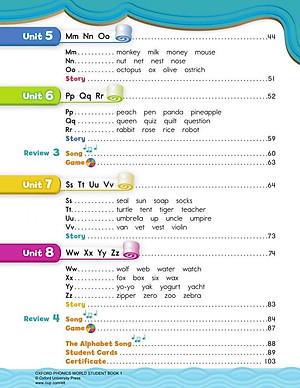 Sách Oxford Phonics World 1 Student's Book With Multirom