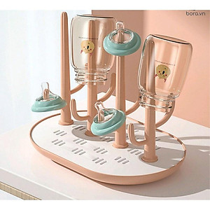 Khay úp bình sữa, núm ti hình cây xương rồng