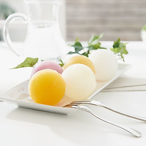 Combo 02 Khay làm đá đa dụng Kokubo viên hình cầu - Hàng nội địa Nhật