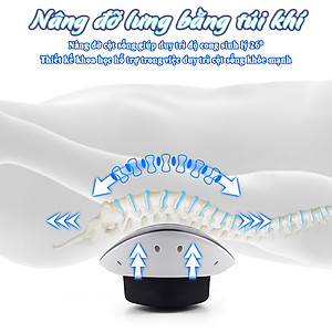 Máy kéo giãn cột sống lưng Lumbar Massager Nikio ST-1201 - Massage cho người thoát vị đĩa đệm