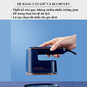 Bàn là hơi nước cầm tay mini SOKANY - SK3069B công suất 1200W ủi được cả khô cả hơi nước - Hàng chính hãng