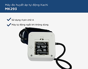 Máy đo huyết áp bắp tay Kachi MK293 - Hàng chính hãng