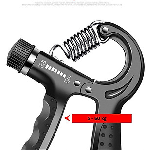 Kìm Bóp Tay, Kìm Tập Cơ Tay, Dụng Cụ Tập Cơ Tay Tập Gym Điều Chỉnh Lực 10-60kg Có Đếm