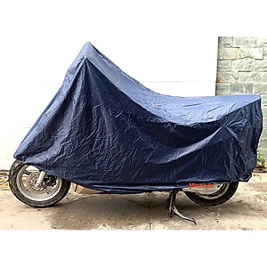 Bạt Trùm Xe Máy , Áo Trùm Xe Che Nắng Mưa, Tấm Phủ Che Nắng Xe Máy Đa Năng Vải Dù Siêu Dày, Hàng Việt Nam, Có Túi Đựng 