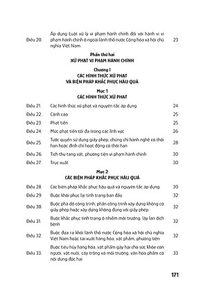 Sách - Luật Xử Lý Vi Phạm Hành Chính (Sửa đổi, bổ sung năm 2020) - ndbooks