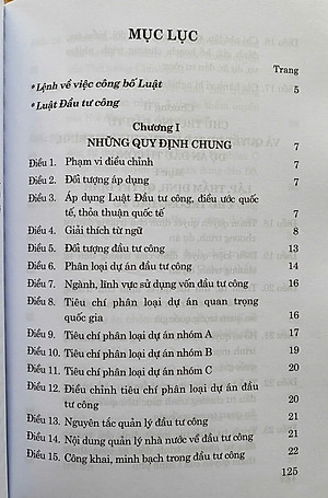 Luật Đầu Tư Công Năm 2024