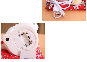 Mèo Thần Tài  Maneki Neko  vẫy tay chiêu tài lộc 16cm bằng gốm sứ - mẫu giao ngẫu nhiên