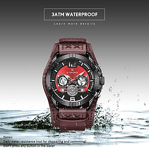 Đồng hồ đeo tay nam 24 giờ 
NAVIFORCE 9162
