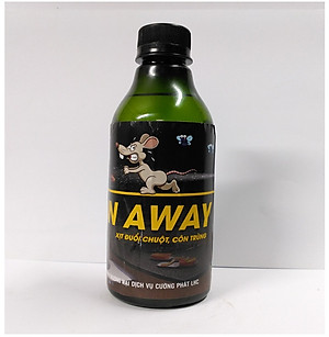 Xịt đuổi chuột, côn trùng thảo mộc Run Away, dung tích 300ml