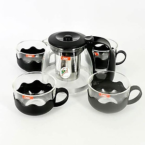 Bộ Ấm Chén Tử Sa Du Lịch Bộ Bình Trà Gốm Sứ 12 Món Tặng Kèm Túi Khăn Lau Cao Cấp