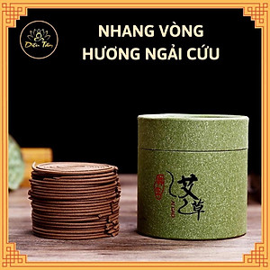 1 hộp 48 khoanh Nhang trầm vòng hương thảo mộc thơm đặc biệt - tặng cắm hương