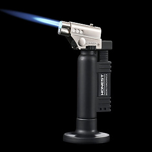 Vỏ Hột Quẹt Bật Lửa khò 1 tia cực mạnh để bàn Honest BCZ-500, có 2 chế độ lửa điều chỉnh dễ dàng