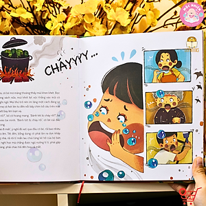 Sách Tết 2023 - Set Mở ra là thấy Tết (2 phiên bản Bắc Nam) kèm quà tặng cho bé - Lionbooks Mộc Nhiên