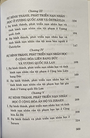 Nạn Nhân Học : Một Số Vấn Đề Lý Luận Và Thực Tiễn 