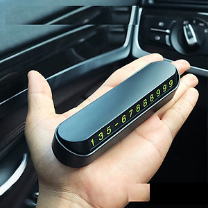 Bảng Hiển Thị Số Điện Thoại Gắn Trên Taplo Xe Ô TÔ  Giúp Người Đi Đường Dễ Dàng Liên Hệ Với Bạn Khi Cần Thiết