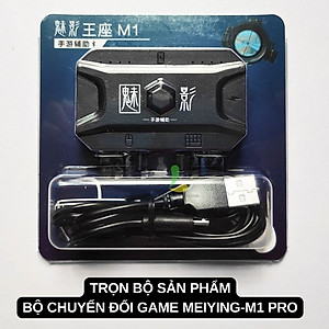 Bộ chuyển đổi game MEIYING-M1 Pro - Thiết bị chuyển đổi phím chuột kết nối điện thoại hỗ trợ hệ điều hành Android, IOSS - Hàng nhập khẩu