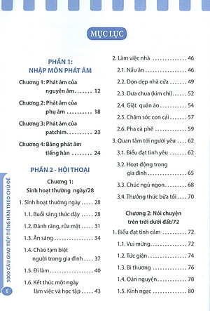 3000 Câu Giao Tiếp Tiếng Hàn Theo Chủ Đề (Sách Bản Quyền)