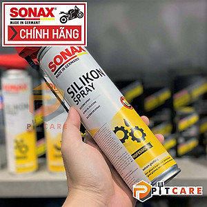 Sillicon Chống Kêu Cánh Cửa SONAX Silicone Spray 348300 (400 ml)