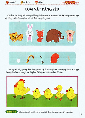 Sách Bé Yêu Đi Mẫu Giáo - Rèn Luyện IQ (A)