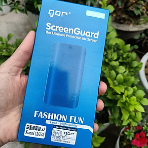 Miếng Dán Dẻo Gor Cho Xiaomi 12/ Xiaomi 12X Full Màn Hình, Dán Dẻo 3D Trong Suốt Vuốt Mượt, Hạn Chế Bám Vân Tay - Hãng Gor - Hàng Nhập Khẩu