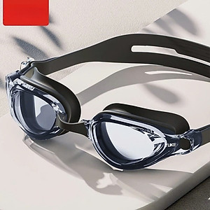 Kính bơi chống tia UV , Chống sương mù , bảo vệ mắt MÀU ĐEN , Dây đeo được làm 100% silicone mềm mại, thoải mái, dành cho vận động viên chuyên nghiệp hoặc người có sở thích đi bơi - Hàng Chính Hãng